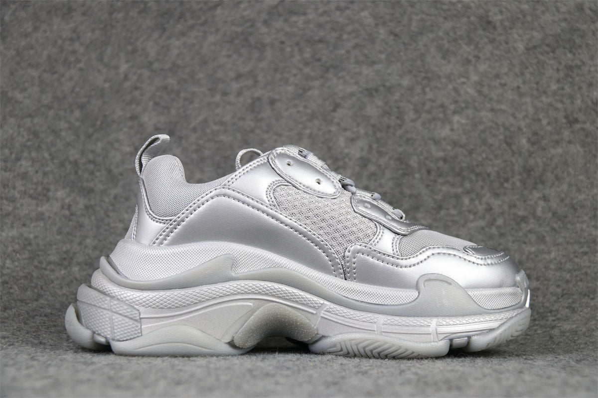 Balenciaga Triple S 'Silver Metallic'