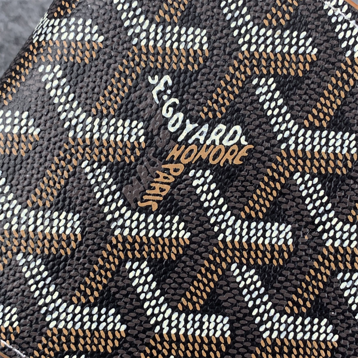 Goyard Saint-Thomas Bill Fold 'Black Tan'