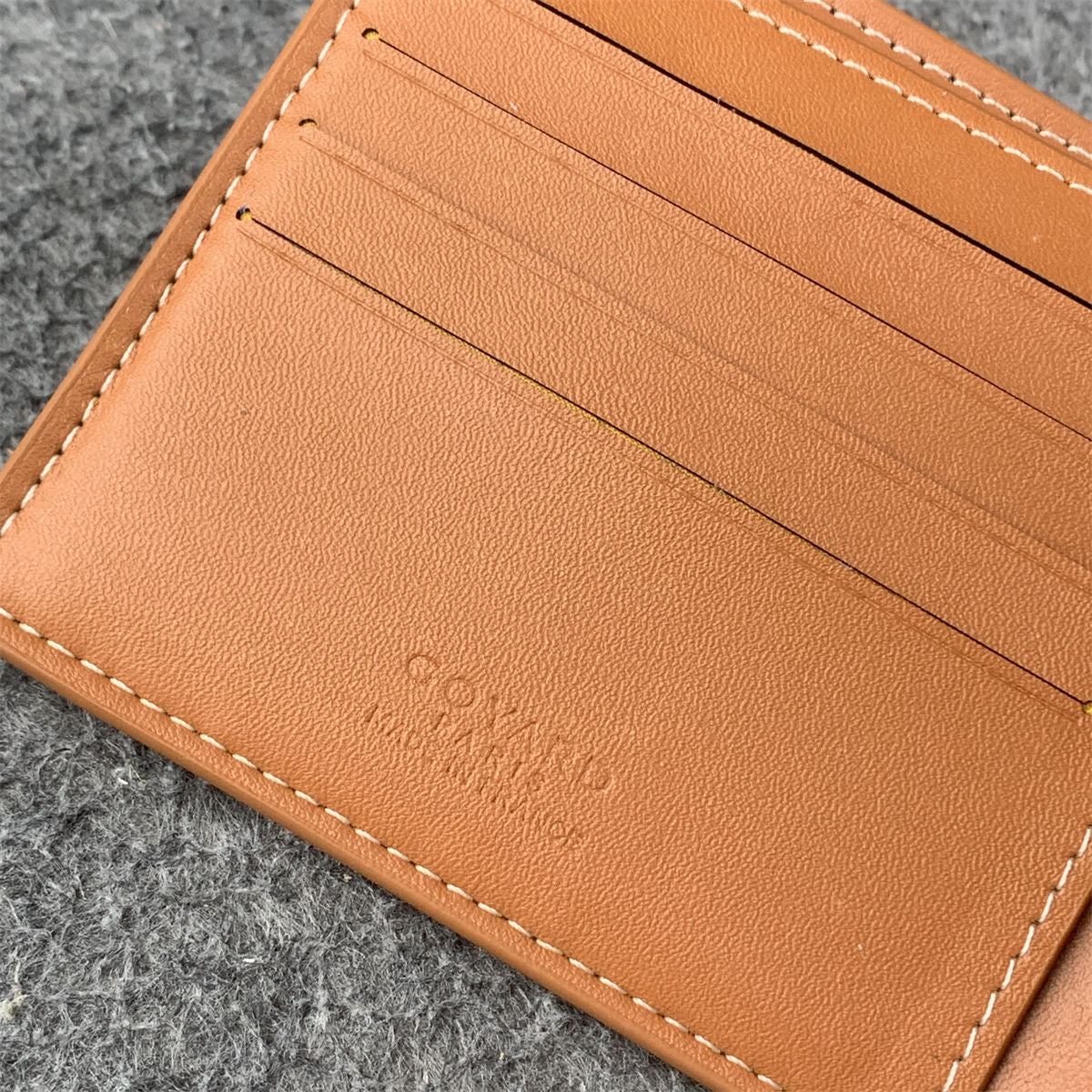 Goyard Saint-Thomas Bill Fold 'Black Tan'