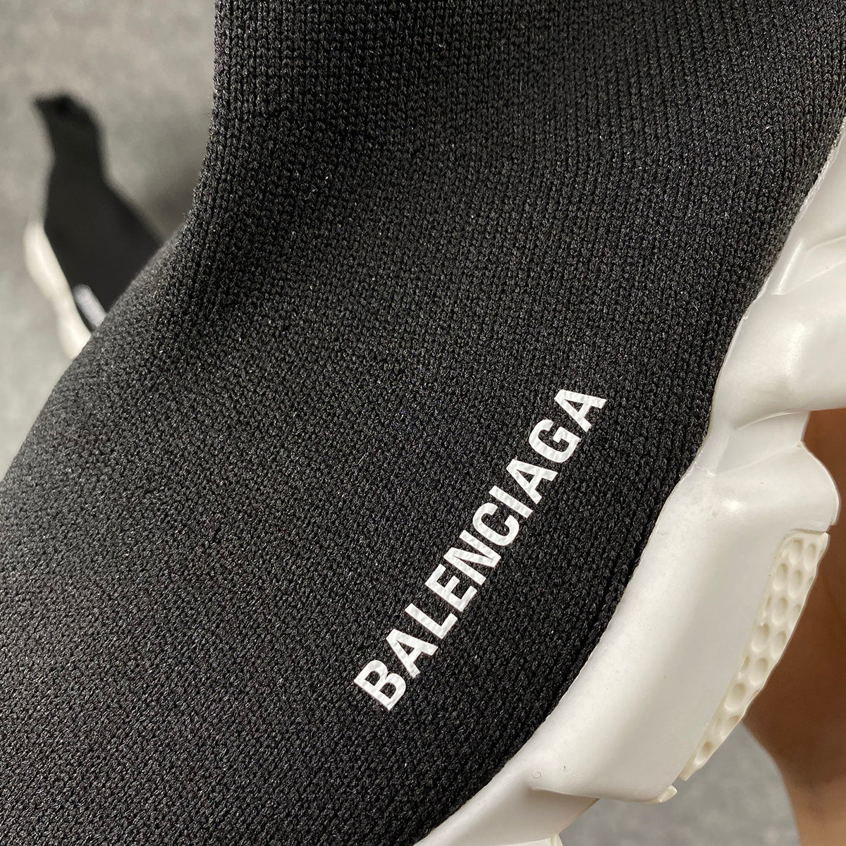 Balenciaga Wmns Speed Trainer Mid 'Black White'