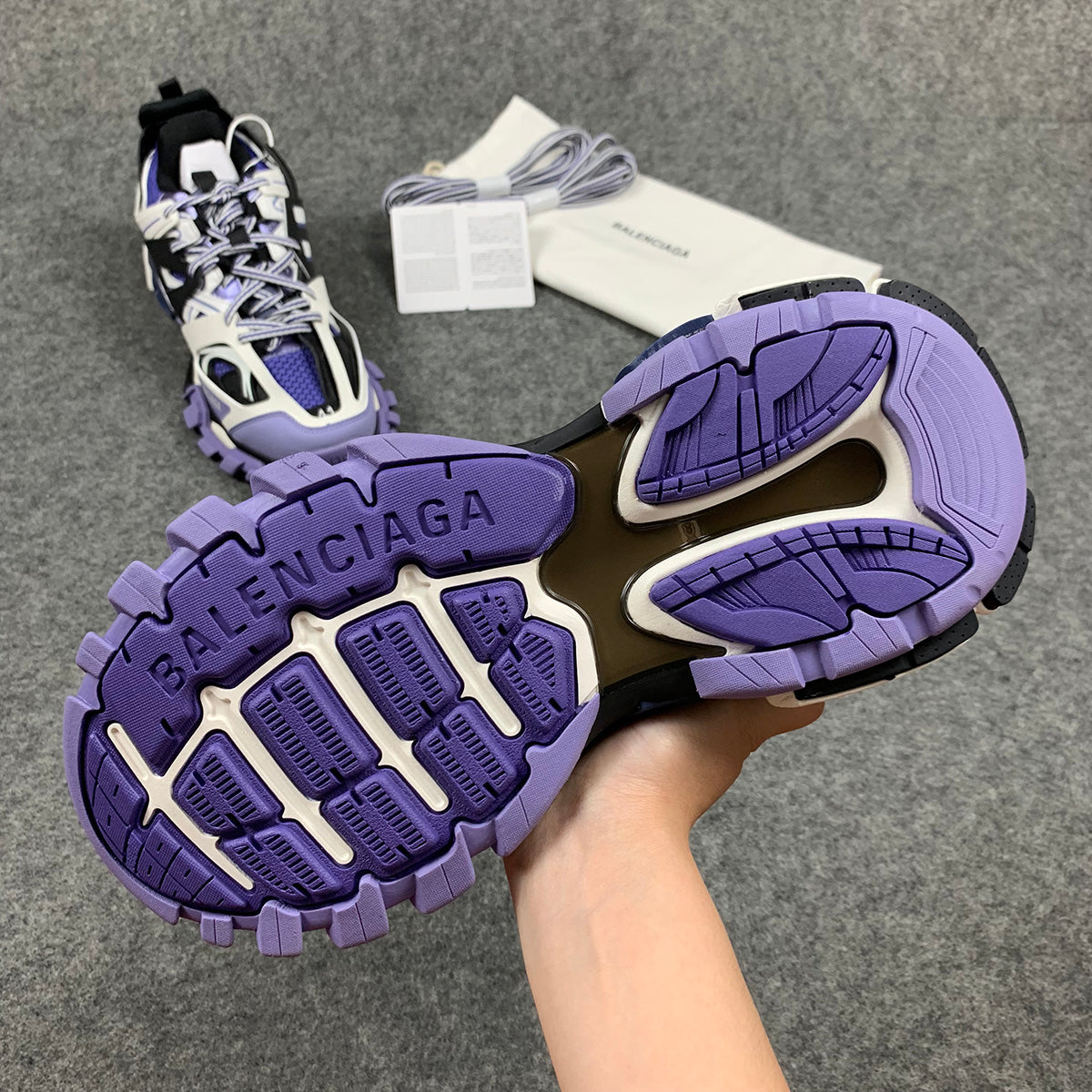 Balenciaga Wmns Track Trainer 'Violet'