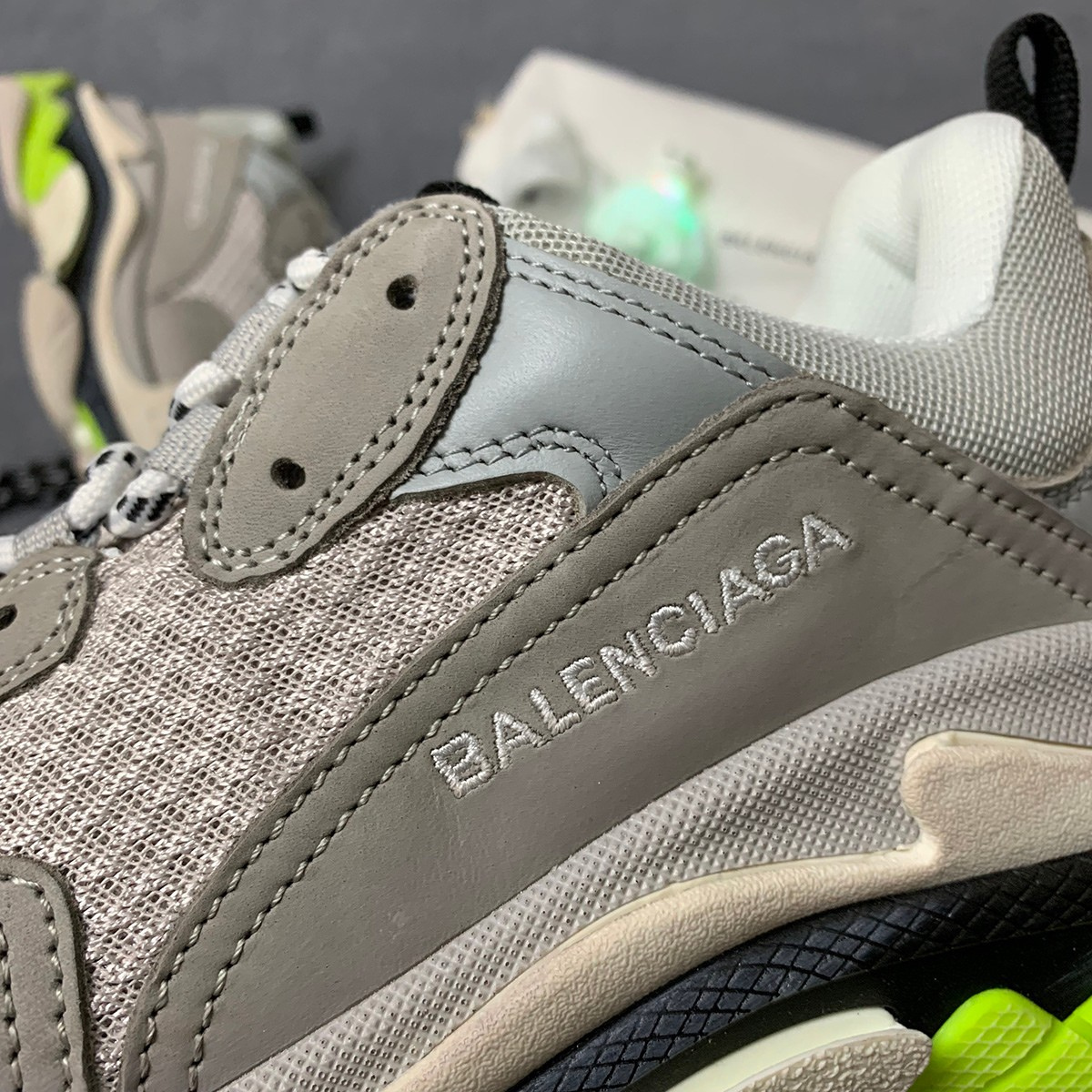 Balenciaga Triple S Sneaker 'Grey Neon'