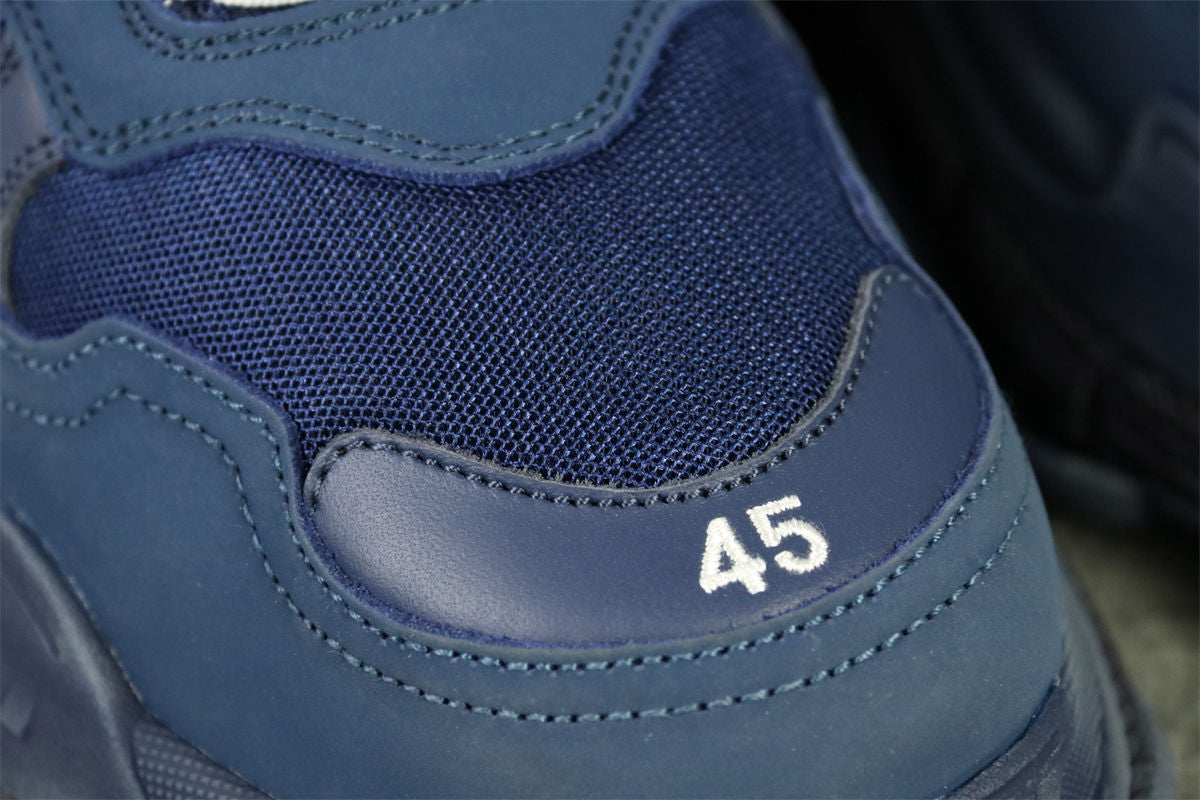 Balenciaga Wmns Triple S 'Clear Sole - Navy'