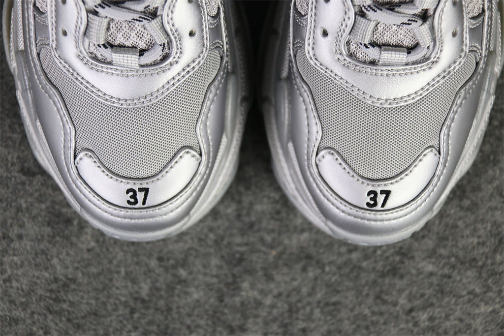 Balenciaga Triple S 'Silver Metallic'