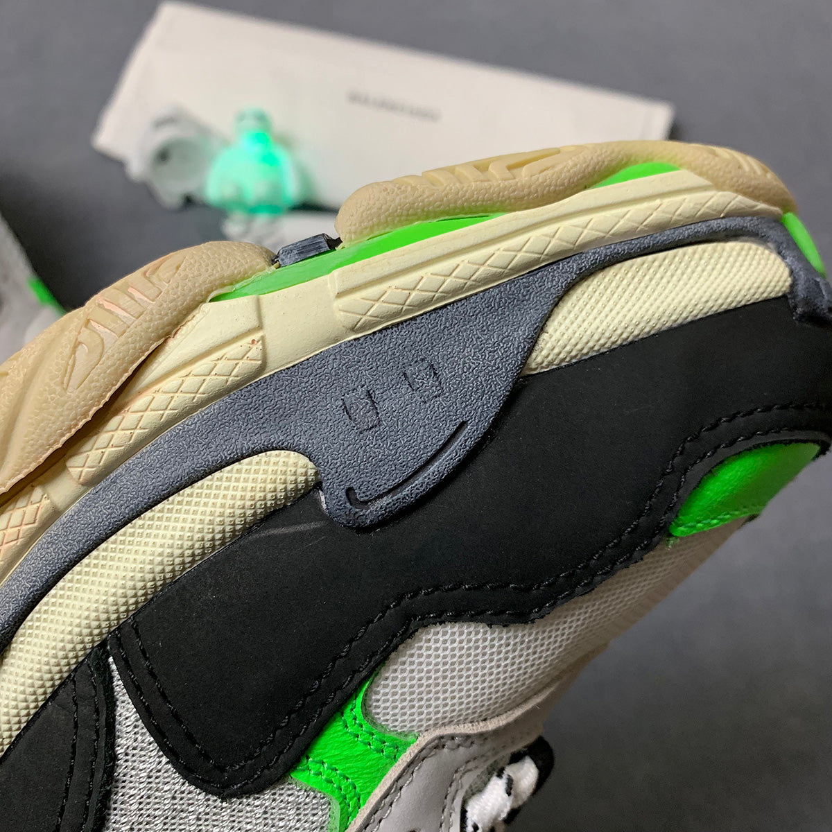 Balenciaga Triple S Sneaker 'Green Black'
