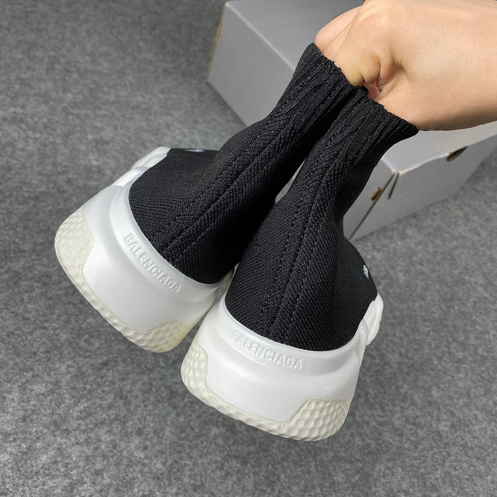 Balenciaga Wmns Speed Trainer Mid 'Black White'